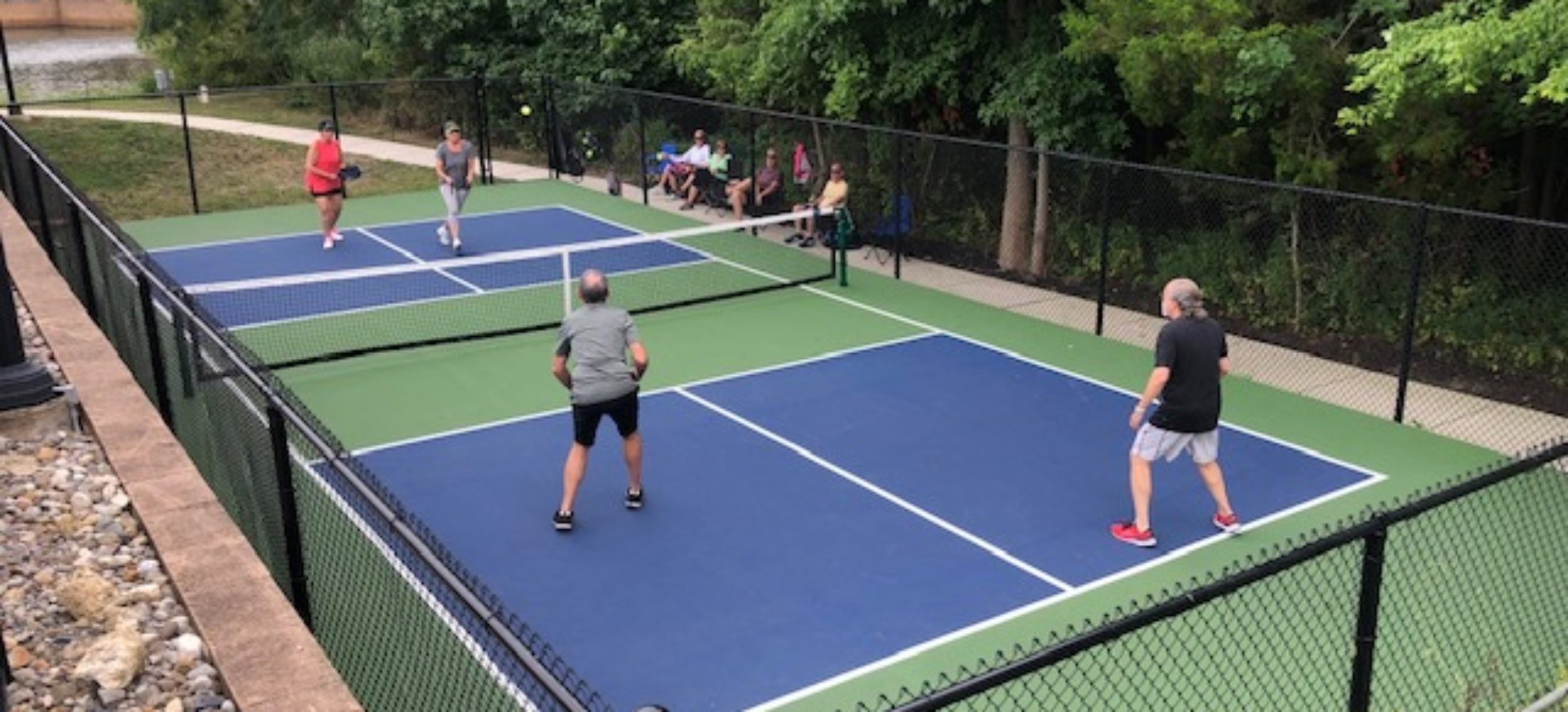 Pickleball Court Start To Finish Tennis Court Conversions